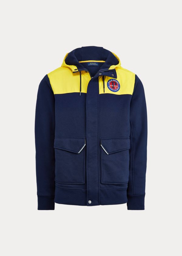 Jaqueta Polo Ralph Lauren Fleece Hybrid Homem 32079-BFSU